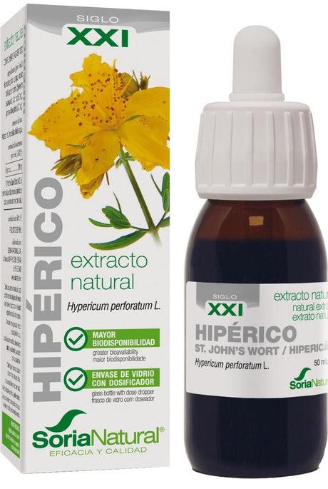 Extracto de Hipérico XXI · Soria Natural · 50 ml