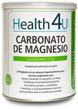 Carbonato de Magnesio · Health4U · 110 gramos