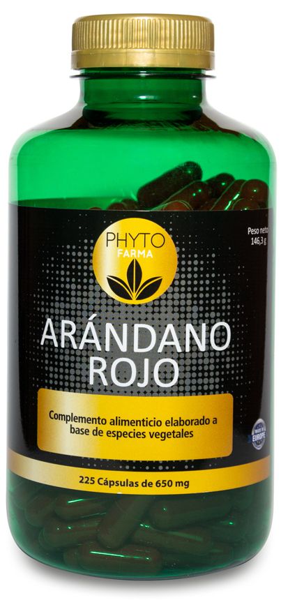 Arándano Rojo · Phytofarma · 225 cápsulas