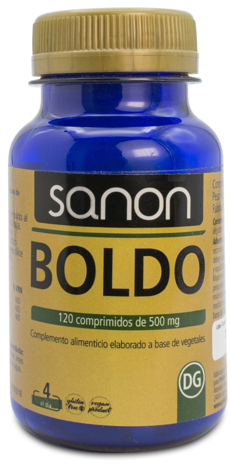 Boldo · Sanon · 120 comprimidos