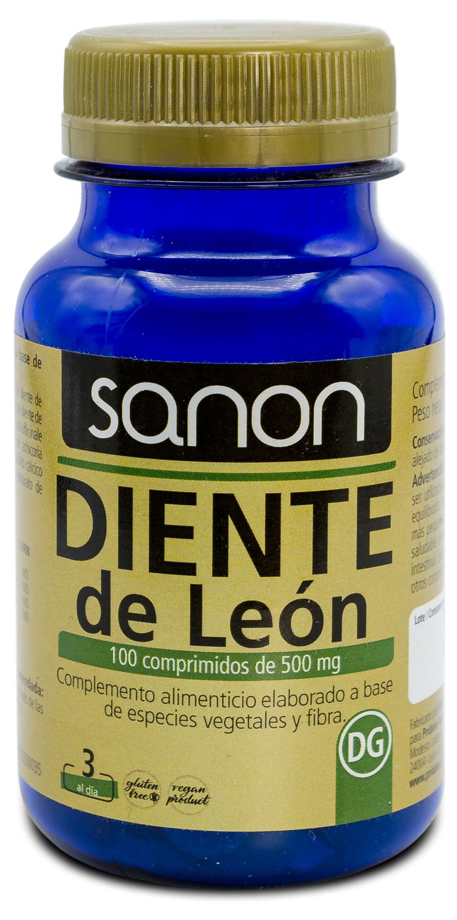 Diente de León · Sanon · 100 comprimidos