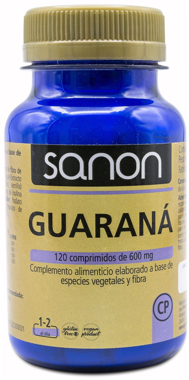 Guaraná · Sanon · 120 comprimidos