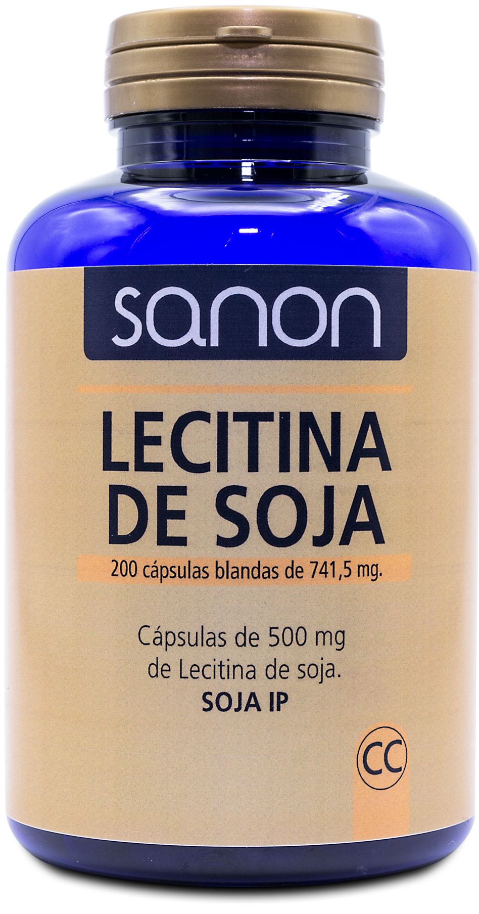 Lecitina de Soja · Sanon · 200 cápsulas