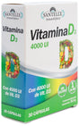 Vitamina D3 4.000 UI · Santelle · 30 cápsulas