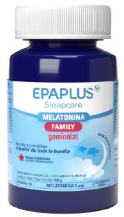 Sleepcare Melatonina Family · Epaplus · 50 gummies