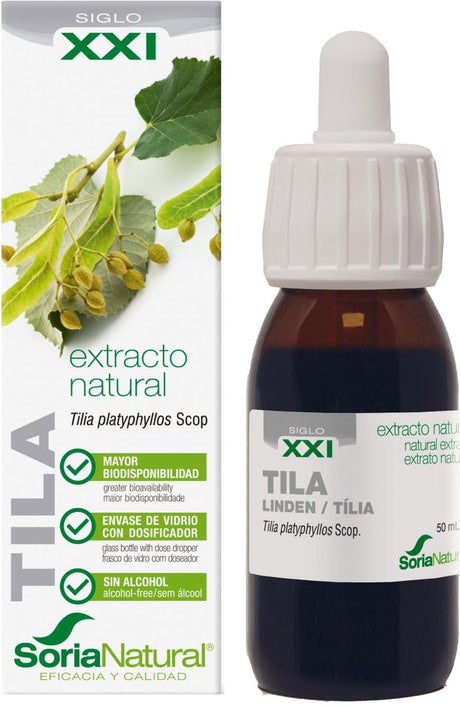 Extracto de Tila XXI · Soria Natural · 50 ml