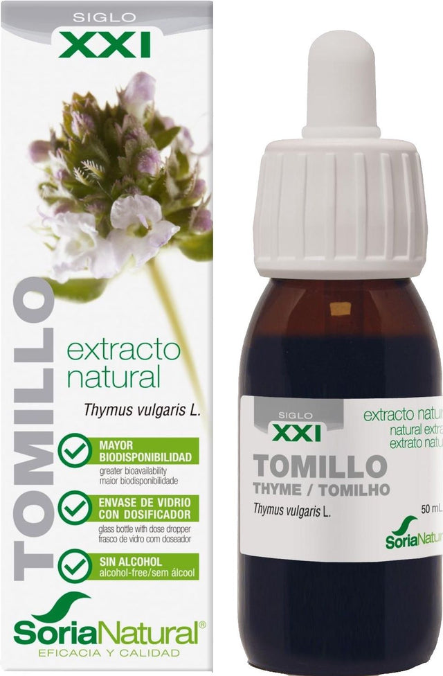 Extracto de Tomillo XXI · Soria Natural · 50 ml