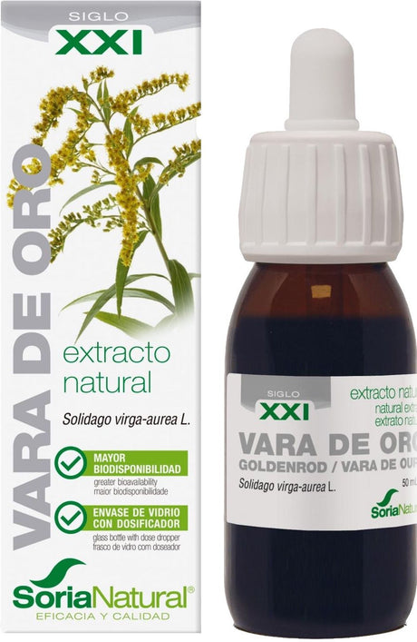 Extracto de Vara de Oro XXI · Soria Natural · 50 ml