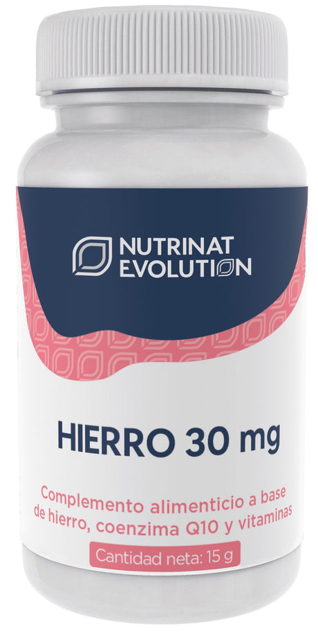 Hierro 30 mg · Nutrinat Evolution · 30 cápsulas