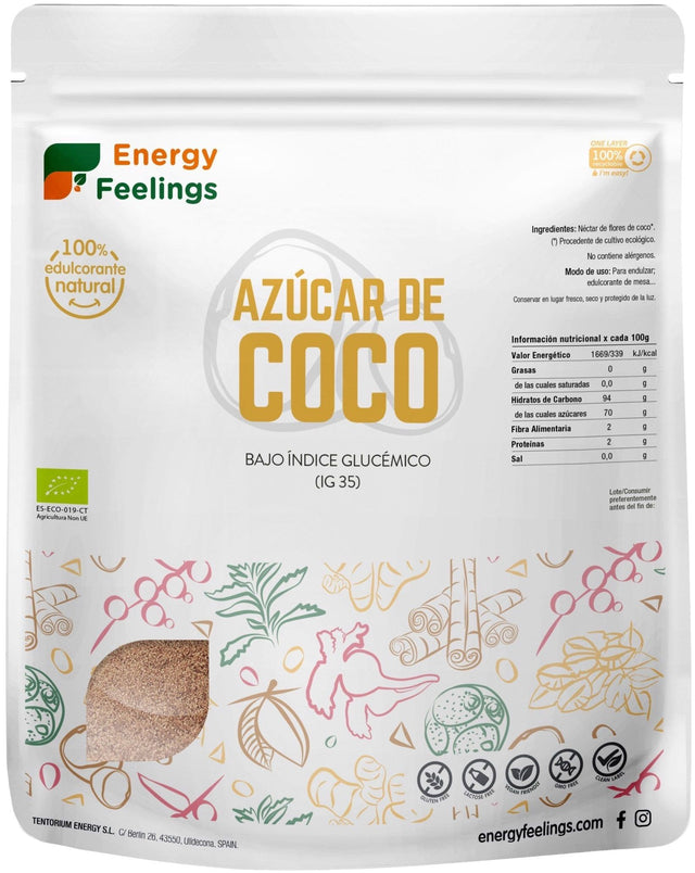 Azúcar de Coco · Energy Feelings · 2 kg