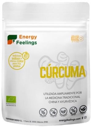 Cúrcuma en Polvo · Energy Feelings · 200 gramos