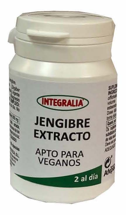 Jengibre Extracto · Integralia · 60 cápsulas