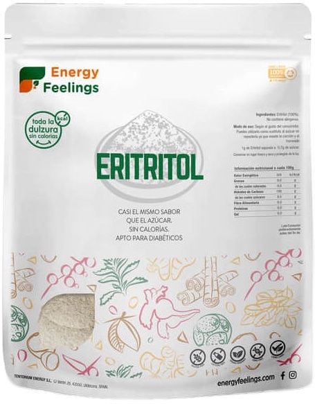 Eritritol en Polvo · Energy Feelings · 1 kg