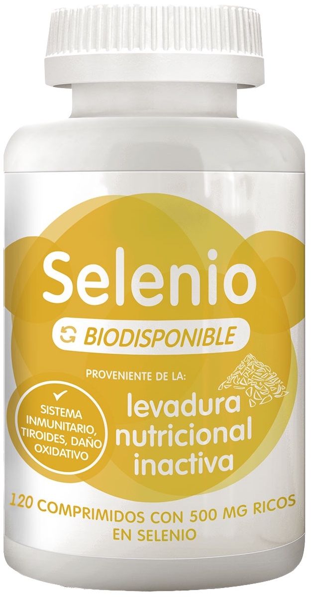 Selenio de Levadura Nutricional Inactiva · Energy Feelings · 120 comprimidos