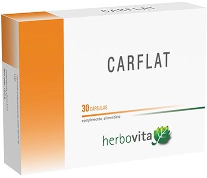 Carflat · Herbovita · 30 cápsulas