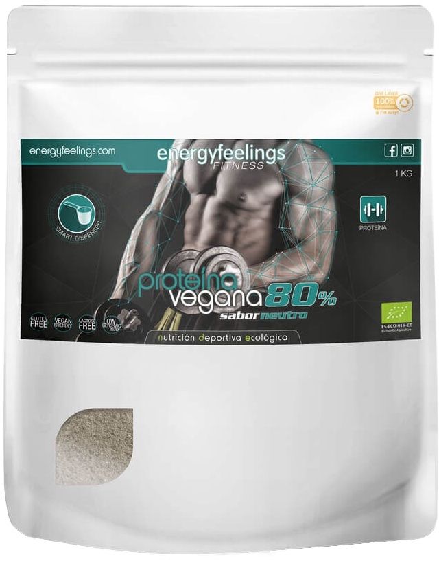 Proteína Vegetal 80% - Sabor Neutro · Energy Feelings · 1 kg