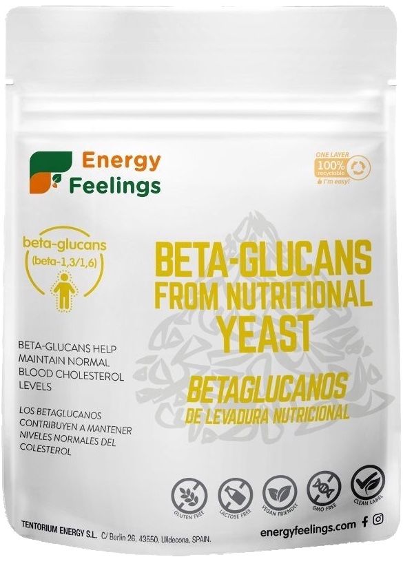 Betaglucanos de Levadura Nutricional · Energy Feelings · 100 gramos