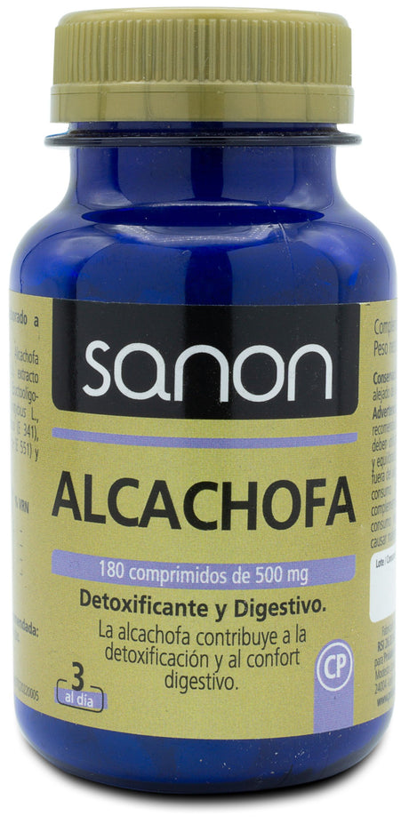 Alcachofa · Sanon · 180 comprimidos