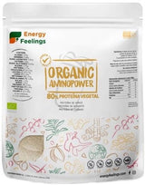 Organic AminoPower Eco 80% - Sabor Neutro · Energy Feelings · 500 gramos