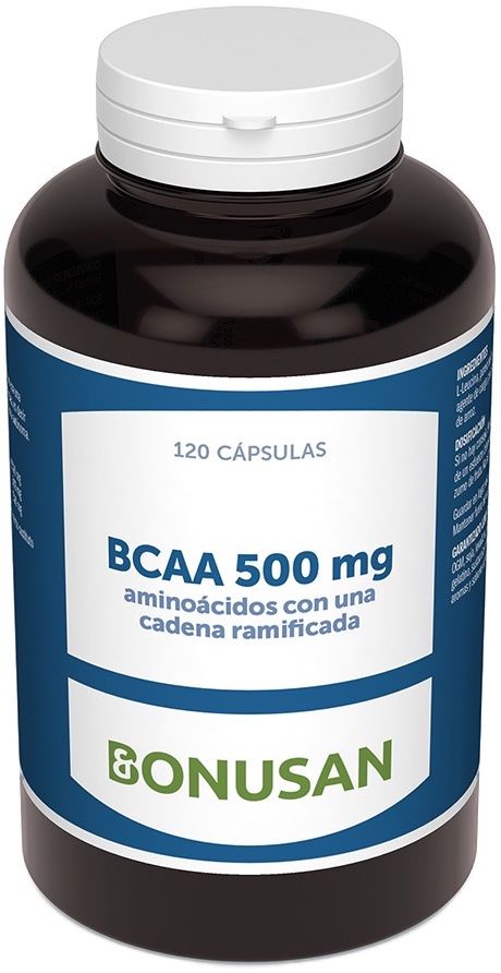 BCAA 500 mg · Bonusan · 120 cápsulas