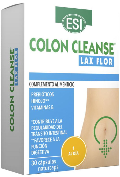 Colon Cleanse Lax Flor · ESI · 30 cápsulas