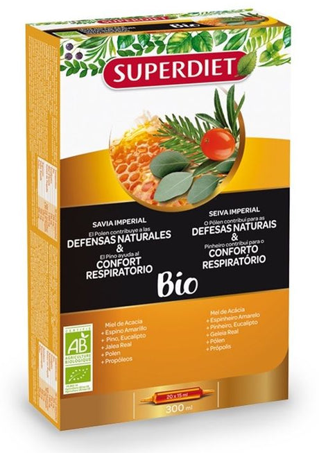 Savia Imperial BIO · Superdiet · 20 ampollas