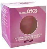 Copa Menstrual Reutilizable + Esterilizador · Farmainca · Talla L