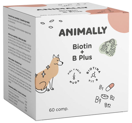 Biotin + B Plus · Animally · 60 comprimidos