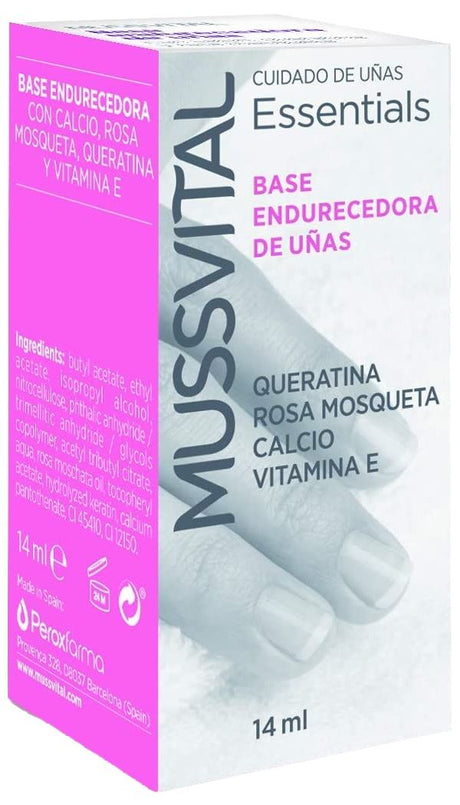 Mussvital Essentials Endurecedor de Uñas · Mussvital · 14 ml