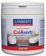 CalAsorb · Lamberts · 180 tabletas