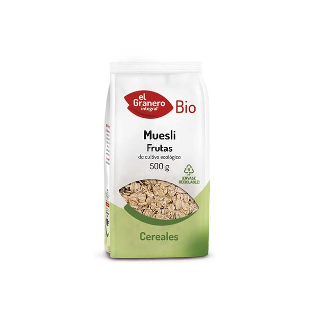 Muesli Frutas · El Granero Integral · 500 gramos