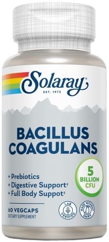 Bacillus Coagulans · Solaray · 60 cápsulas