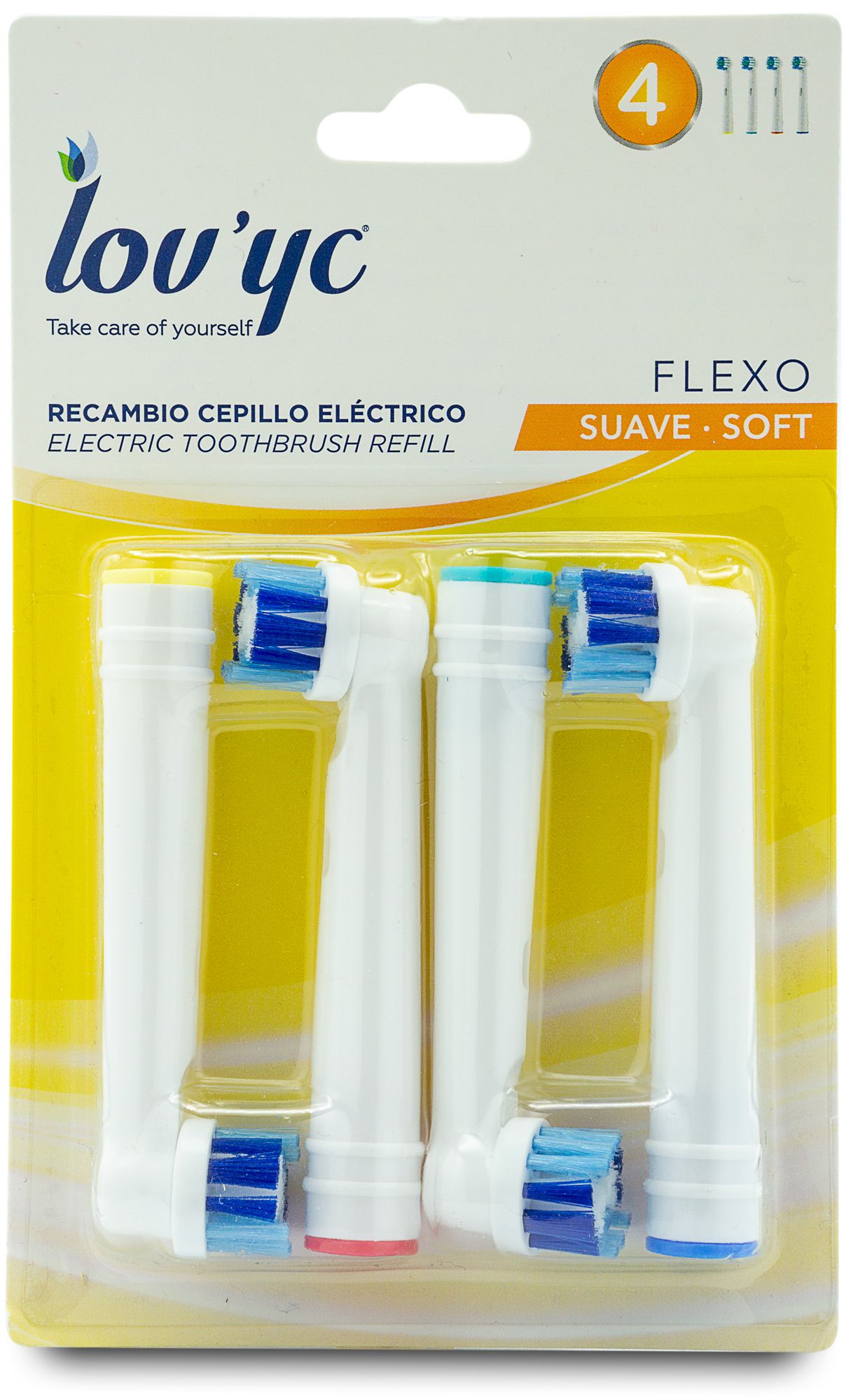 Recambio Cepillo Eléctrico - Flexo Suave · Lov´yc