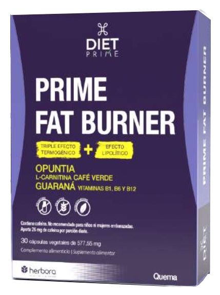 Prime Fat Burner - Diet Prime · Herbora · 30 cápsulas