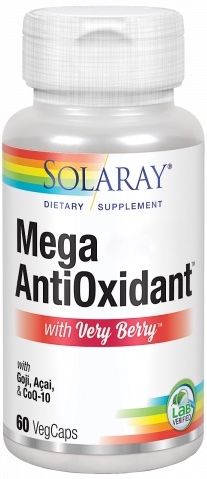 Mega Antioxidant · Solaray · 60 cápsulas