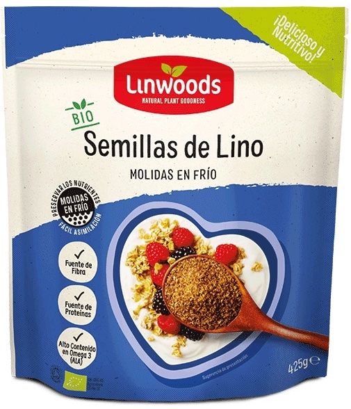 Semillas de Lino · Linwoods · 425 gramos