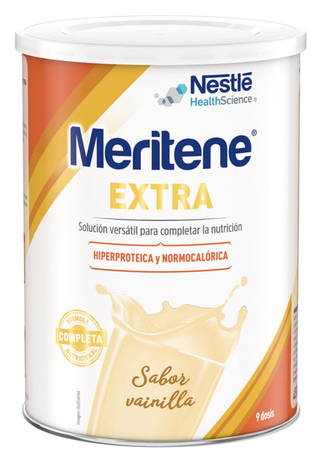 Meritene Extra Vainilla · Nestlé · 450 gramos