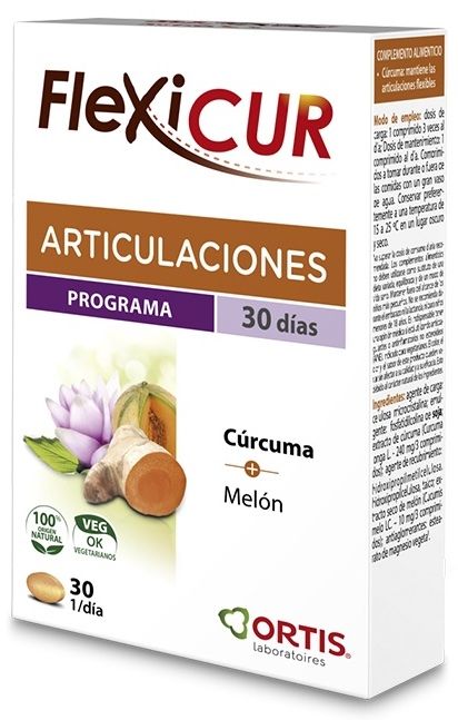 Flexicur · Ortis · 30 comprimidos