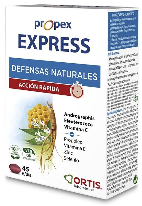 Propex Express · Ortis · 45 comprimidos