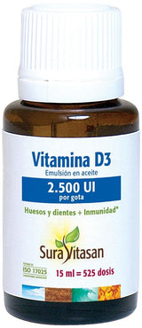 Vitamina D3 2.500 UI · Sura Vitasan · 15 ml