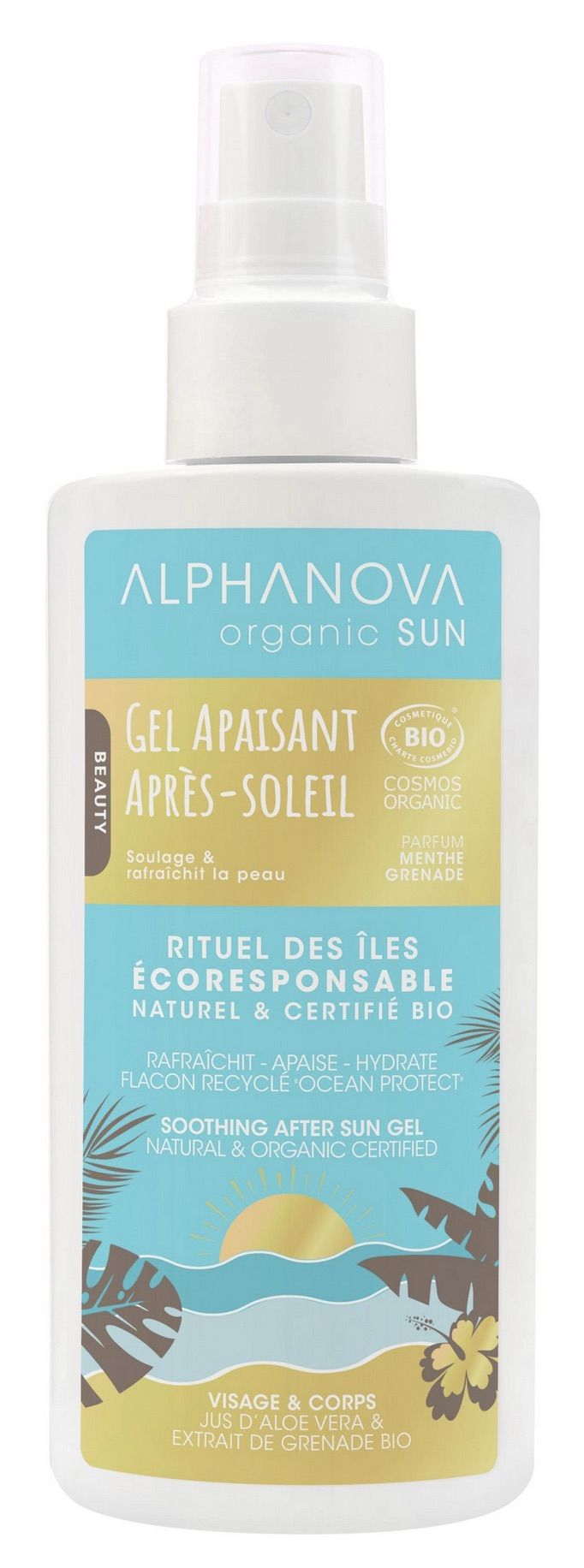 Gel Calmante AfterSun BIO · Alphanova · 125 ml