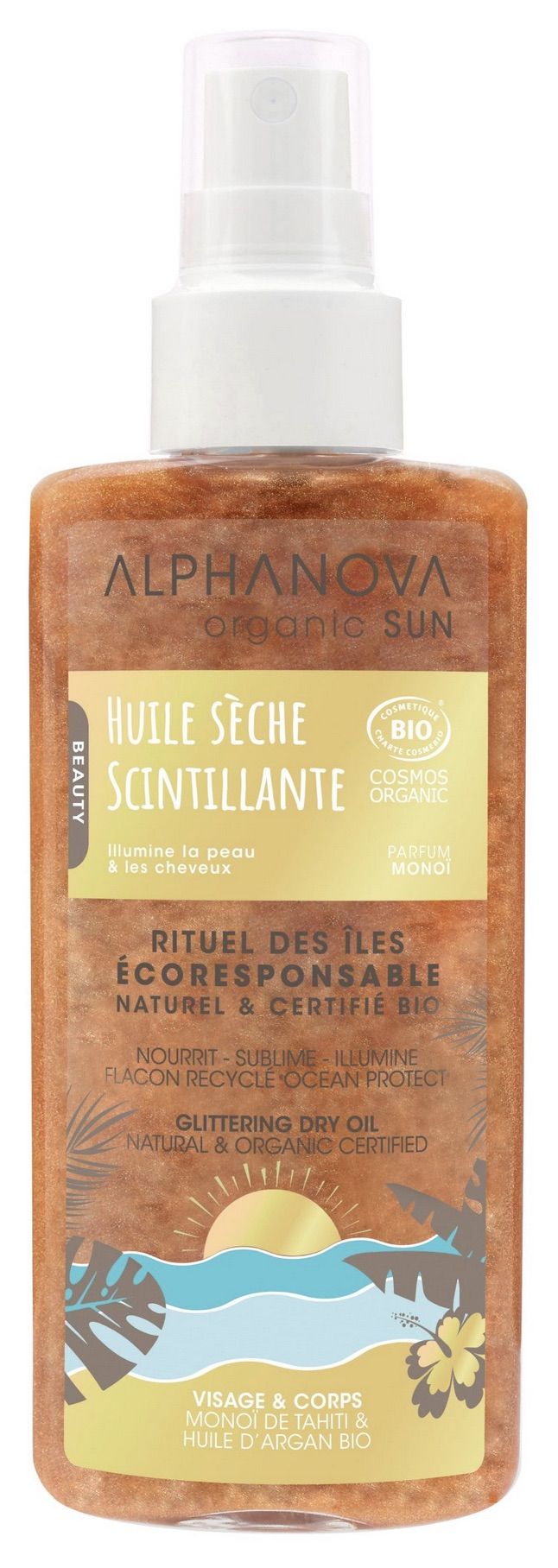 Aceite Seco Radiante · Alphanova · 125 ml