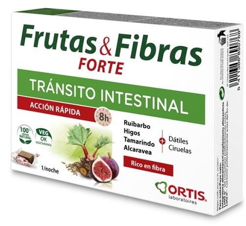 Frutas & Fibras Forte · Ortis · 12 cubos