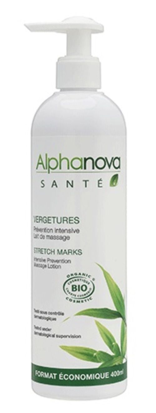 Loción de Masaje BIO Anti-Estrías · Alphanova · 400 ml