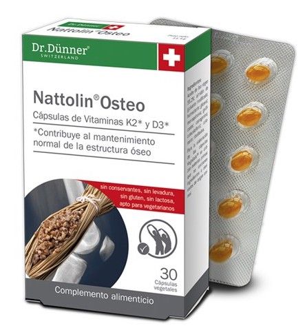 Nattolin Osteo · Dr.Dunner · 30 cápsulas