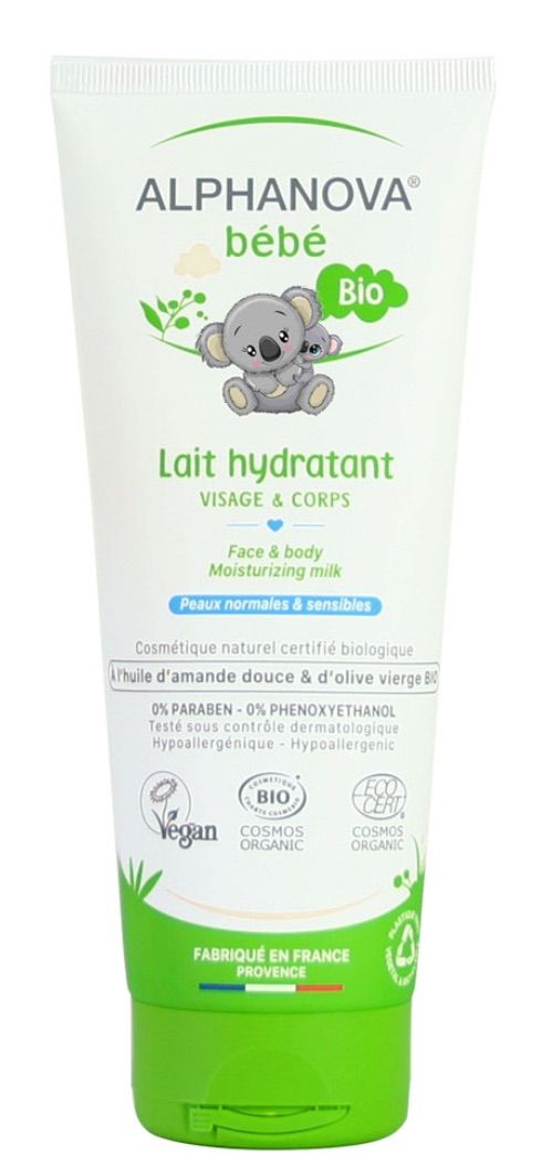 Leche Corporal Bebé BIO · Alphanova · 200 ml