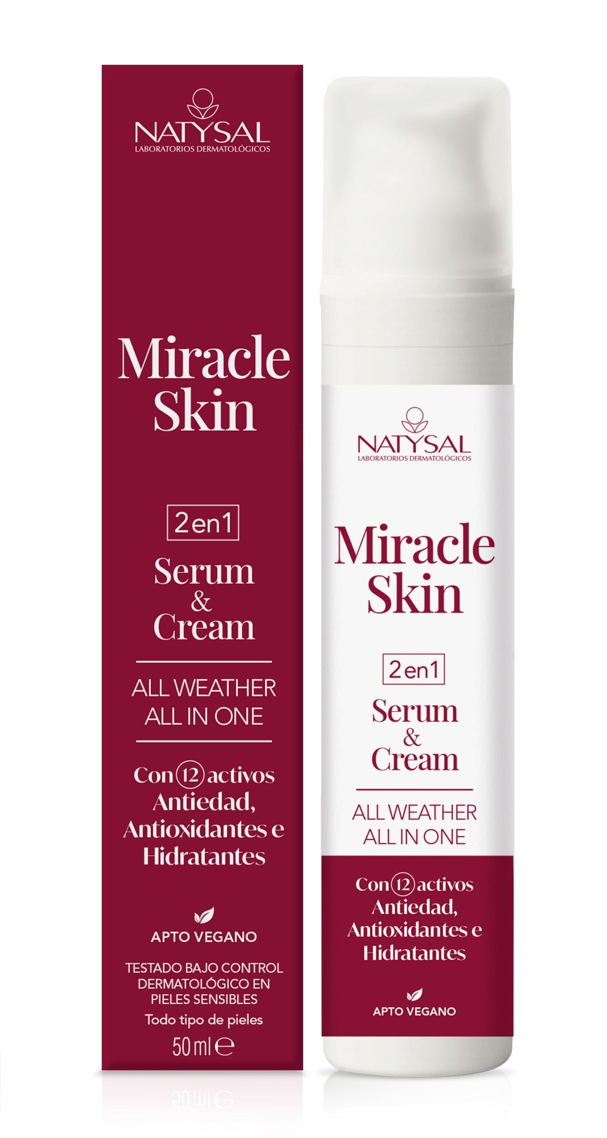 Miracle Skin Serum & Cream · Natysal · 50 ml