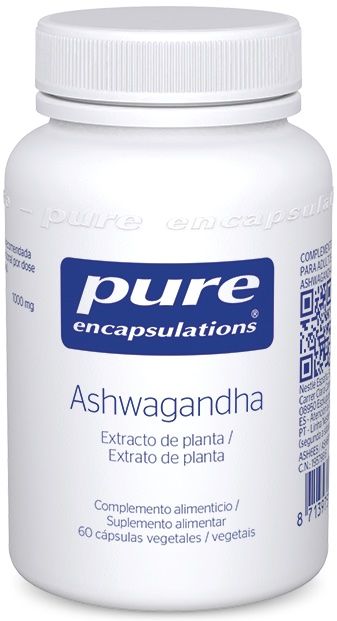 Ashwagandha · Pure Encapsulations · 60 cápsulas