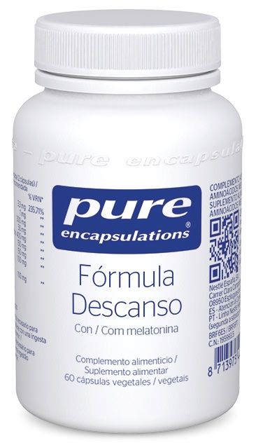 Fórmula Descanso · Pure Encapsulations · 60 cápsulas