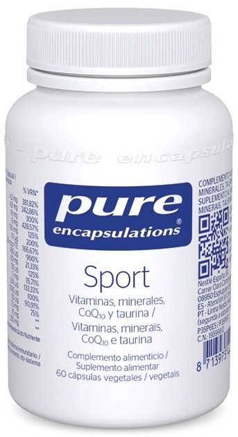 Sport · Pure Encapsulations · 60 cápsulas